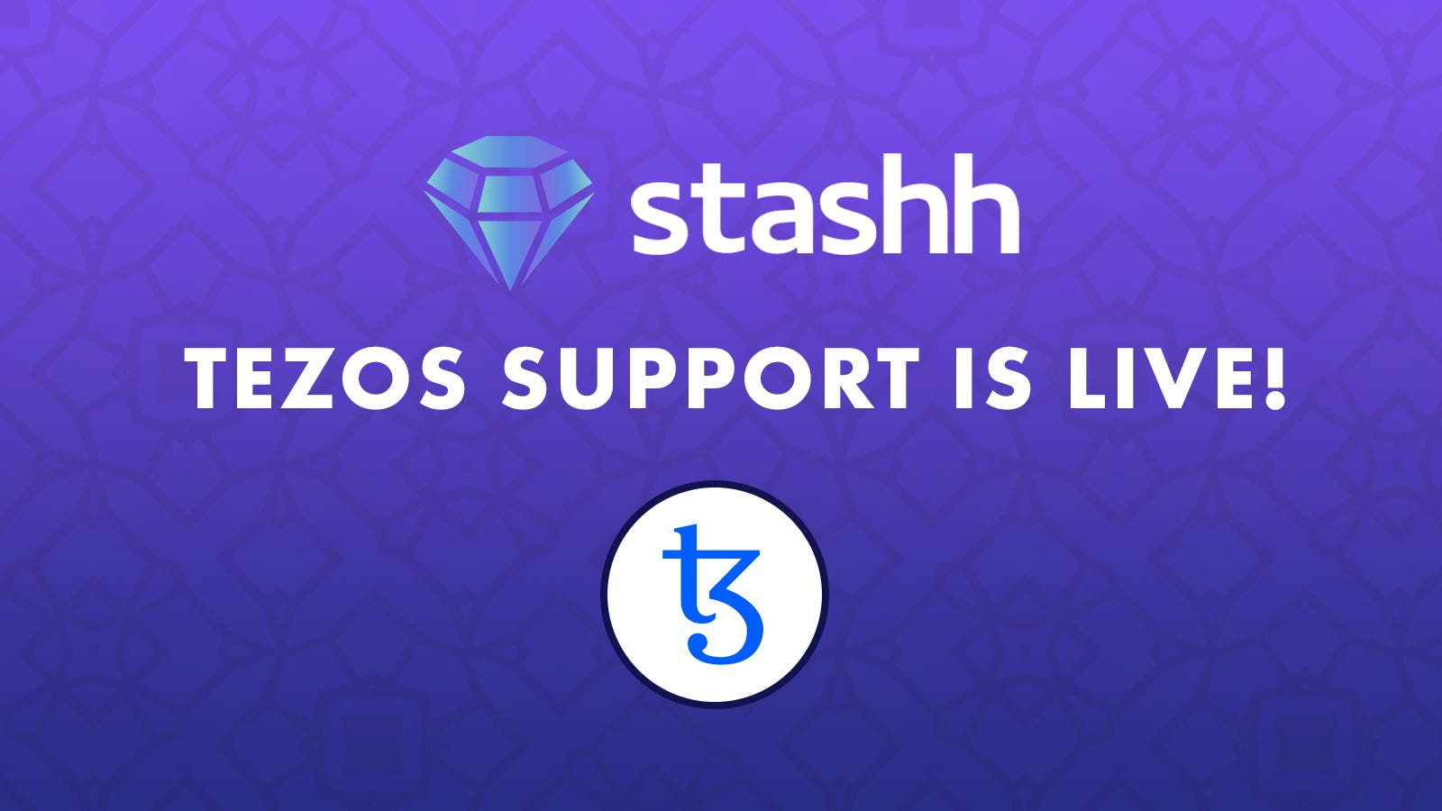 Tezos Support is LIVE on Stashh!